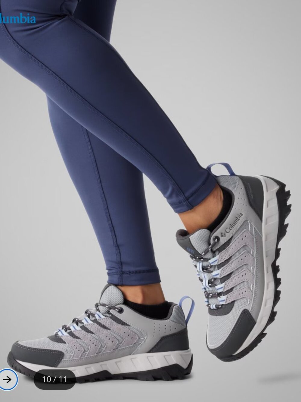 NIB Columbia Women's Strata Trail Low Waterproof Shoe - hiking - 10.5